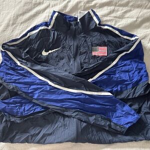 NWOT Olympic Team Full Zip Nike Windbreaker Jacket